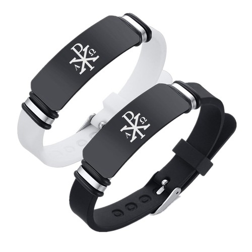 Bracciale chi rho - chi, omega