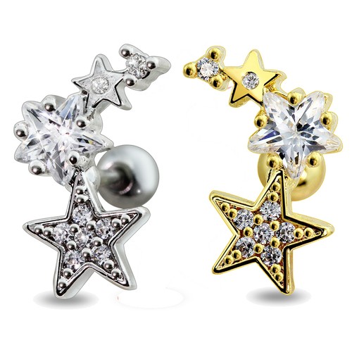Blackamazement tragus piercing - blackamazement,