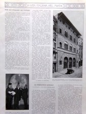 Articolo del 1925 Italiani Estero San Paolo Brasile Ruotolo Ghiacciaio Macugnaga