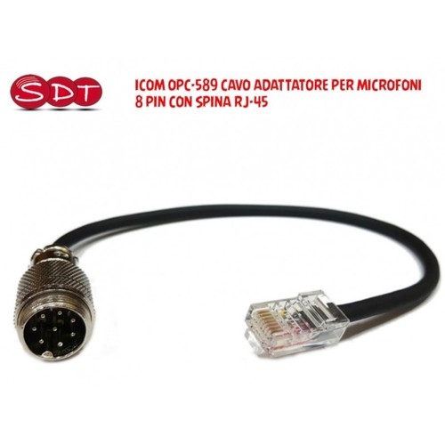 Icom opc 589 cavo adattatore - cavo,