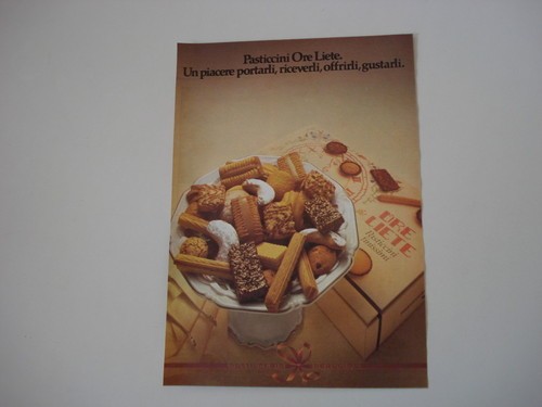 Advertising pubblicità 1980 - advertising,
