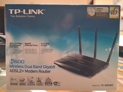 Link w8980 modem - tp-link, router