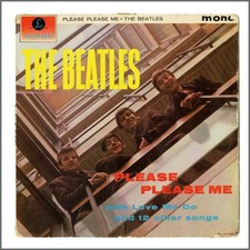Beatles Please Please Me Black