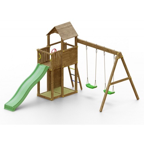Parco giochi legno - giochi, per