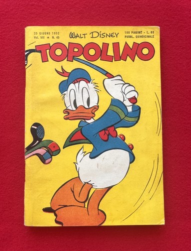 Topolino prima edizione - topolino, 45