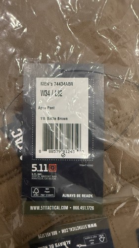 Pantalone tactical apex - pantalone, 5.11