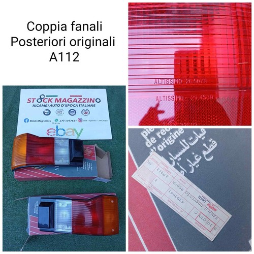 Coppia fanali posteriori - coppia,
