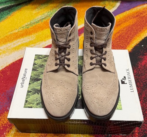 Lumberjack stivaletti camoscio
