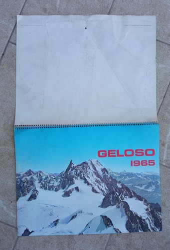 Calendario geloso 1965 - calendario, radio