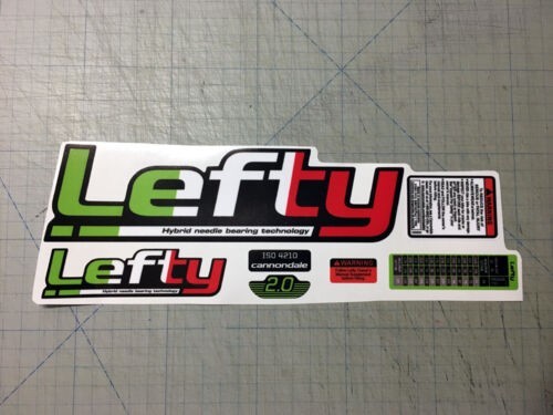 Kit adesivi forcelle lefty - kit,