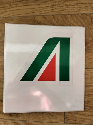 Alitalia raccoglitore bianco - alitalia,