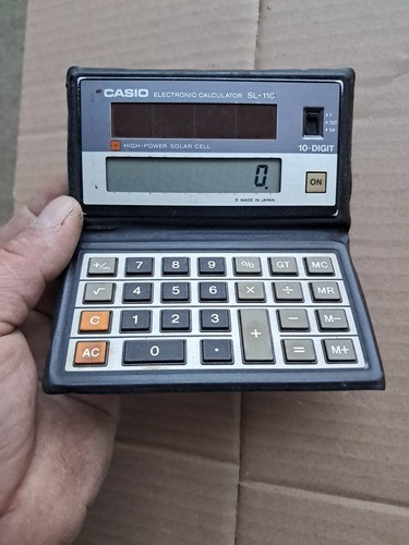 Calcolatrice casio vintage - calcolatrice, 10