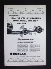 Original 1954 Advert Douglas