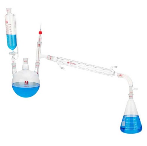 Lab glassware set - glassware:, di