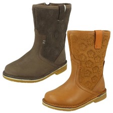 Ragazze Clarks Casual Stivali