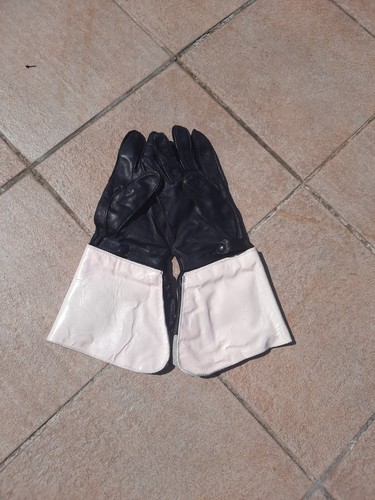 Guanti moto polizia pelle - guanti,