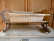 1980 Originale CICCIOBELLO CULLA LEGNO CICCIONANNA VINTAGE LETTINO LETTO