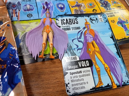 Rarità personaggio con card - personaggio,