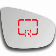 Spiegelglas Rechts Beheizbar