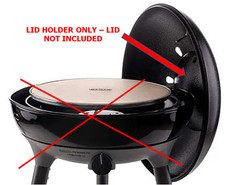 Piastra gancio porta coperchio