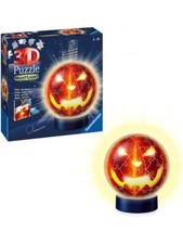 Zucca HALLOWEEN Puzzle Ravensburge 3D NightLight con luce 72+2pz