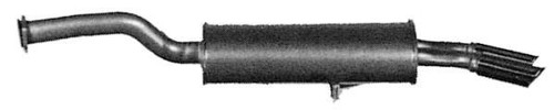 Marmitta silenziatore scarico