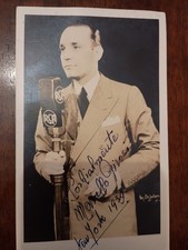 Fotografia autografata da Marcello Girosi New York 1939