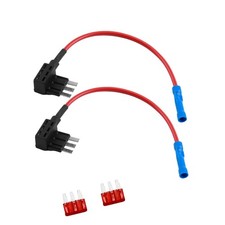 Confezione da 2 Micro 3 Rubinetto Fusibile,Kit Adattatore Circuito Add-A,Stile Lama Espandibile 12V...