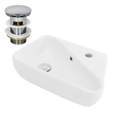 Lavabo bagno angolare - , in