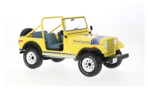 Jeep renegade jaune - cj-7,