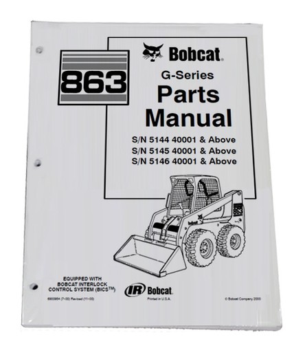 Bobcat 863 series skid - bobcat, steer