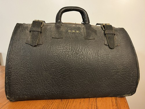Borsa medico vintage antica - borsa, da