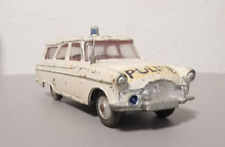 Corgi Toys 419-Ford Zephyr Motorway Patrol Car/Auto "Police" senza scatola originale vintage