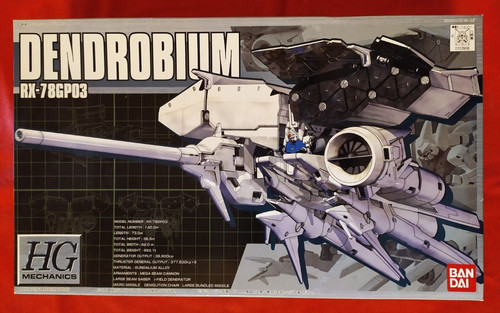 Bandai gundam dendrobium - gundam,