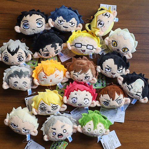 Haikyuu peluche portachiavi - haikyuu!!,