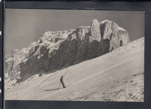 Cartolina passo sella - cartolina,