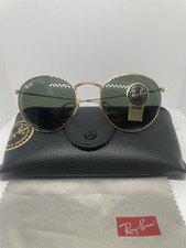 Ray-Ban Round Metal oro lenti