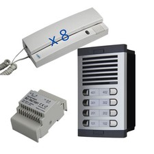 Citofono analogico 4+n per