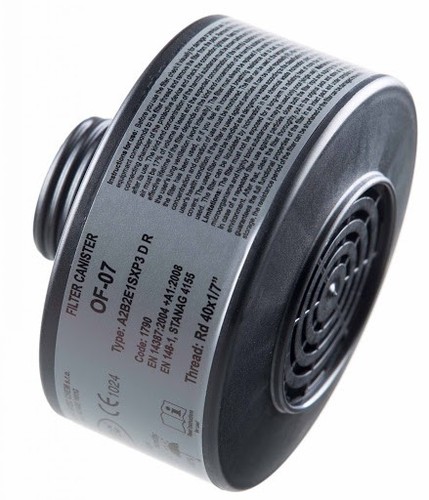 Filtro maschera antigas