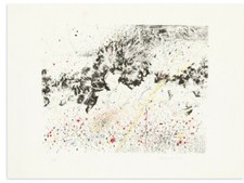 GIUSEPPE BANCHIERI (1927-1994) Opera grafica Quadro Litografia FIRMA A MATITA 