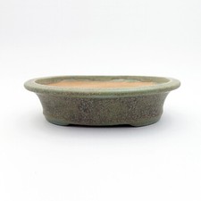 Vaso bonsai artigianale ovale 18 CM - Handmade Bonsai Pots