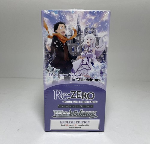 Weiss schwarz zero - schwarz, re:zero