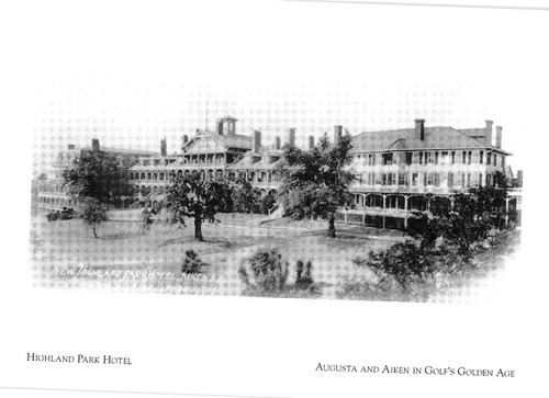 Cartolina highland park hotel - highland,