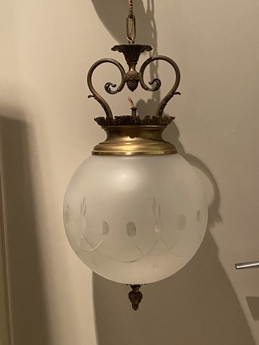 Lampadario vintage - lampadario, a