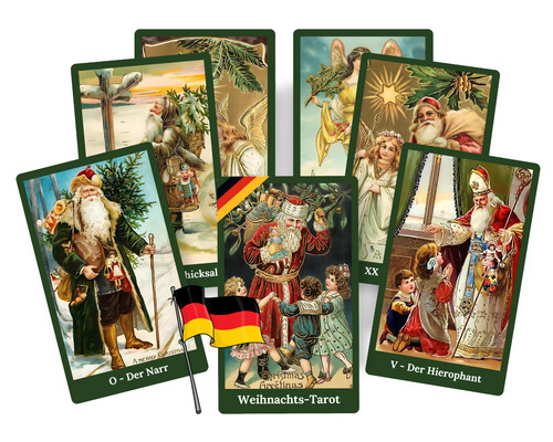 Tarocchi natale 78 carte - di,