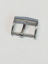 FIBBIA VINTAGE IN ACCIAIO INOX PER PATEK PHILIPPE 14mm
