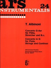 ARS INSTRUMENTALIS 24 MUSICA ALBINONI, TOMMASO MUSIKVERLAG HANS SIKORSKI 0000