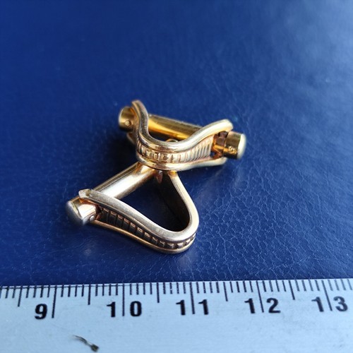 Paio gemelli camicia - gemelli, oro