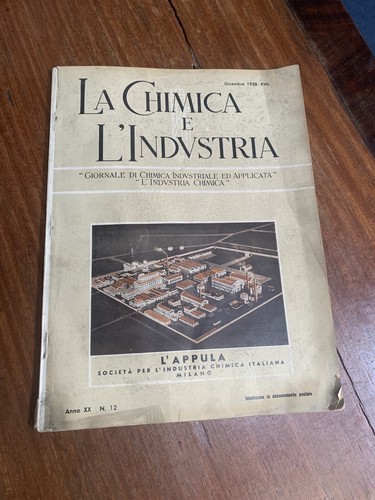 Chimica industria dic - chimica, l’industria
