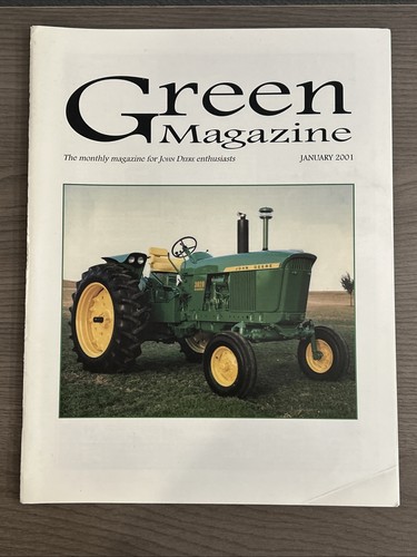 Green magazine january 2001 - green,